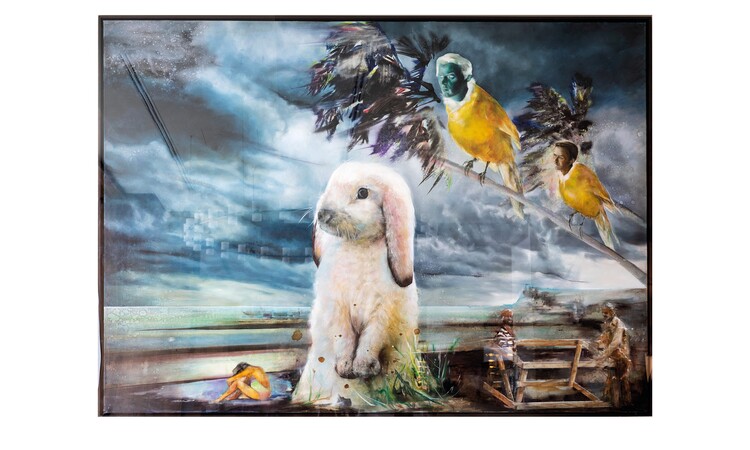 Painting from Martin Eder