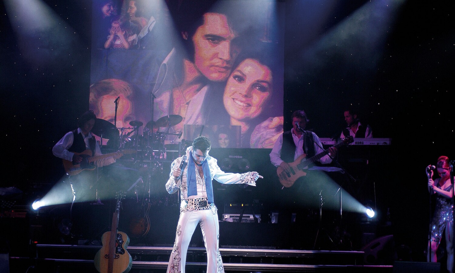 Grahame Patrick as Elvis at ELVIS - Das Musical