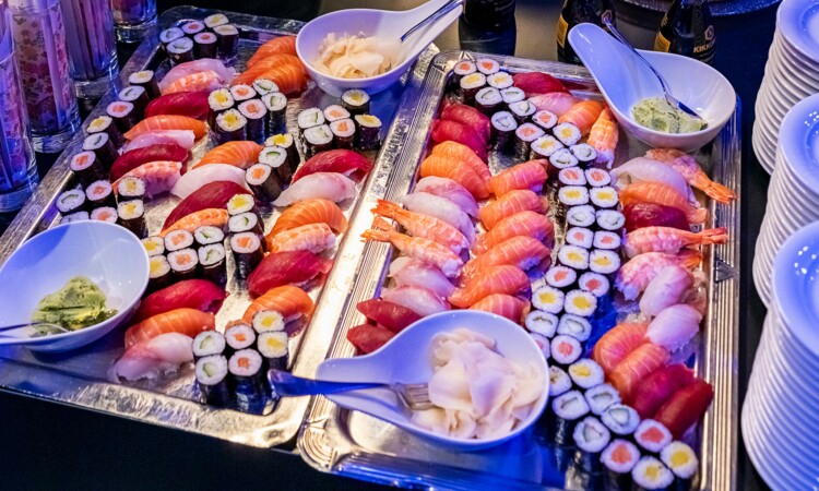 Event BVL 2019 sushi plate
