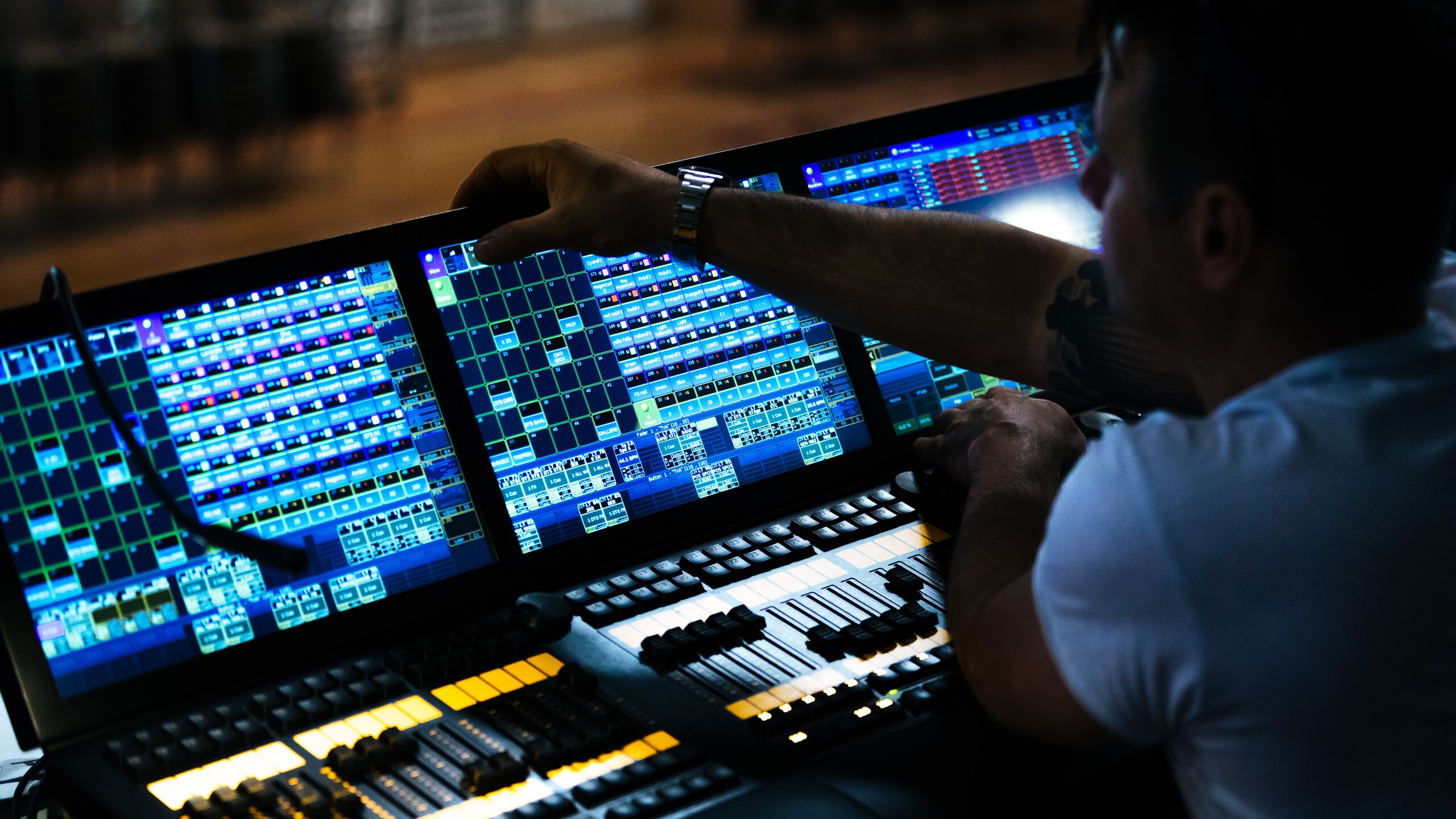 Event technician at Estrel Berlin