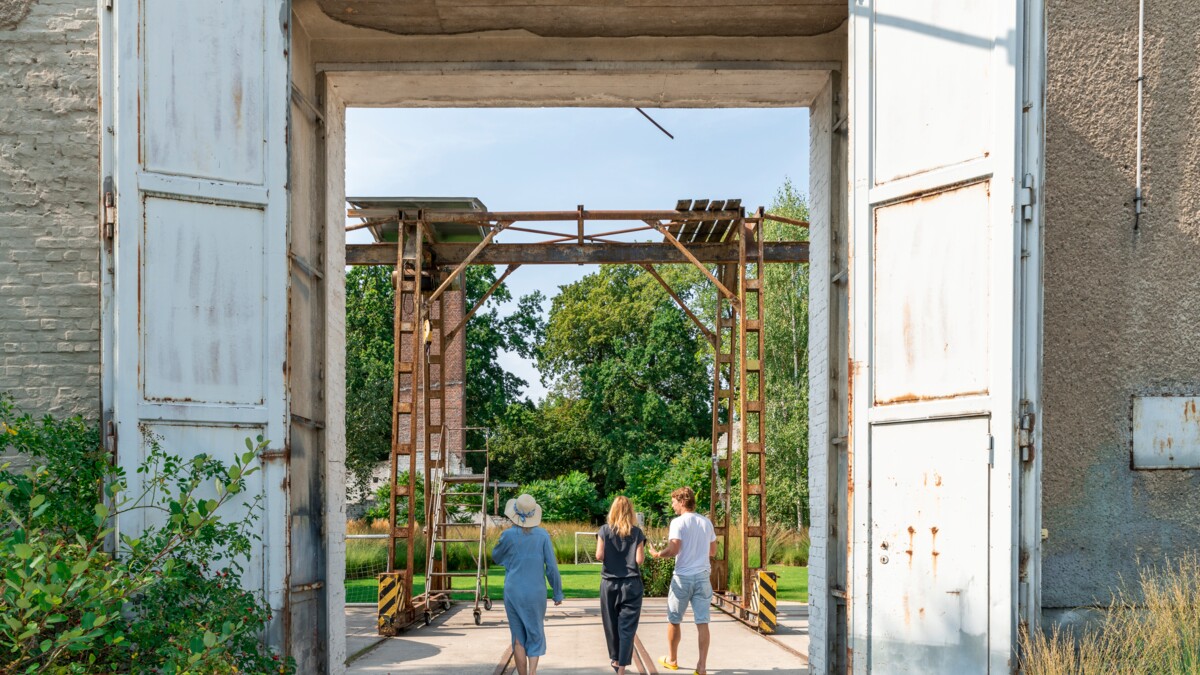 Tour of Anselm Reyle's property