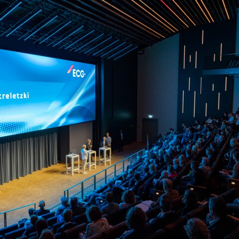 Eröffnungsveranstaltung Auditorium im August 2021