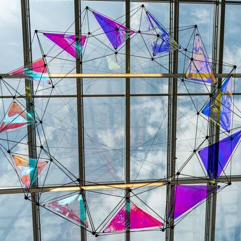 Kunstinstallation von Tomás Saraceno